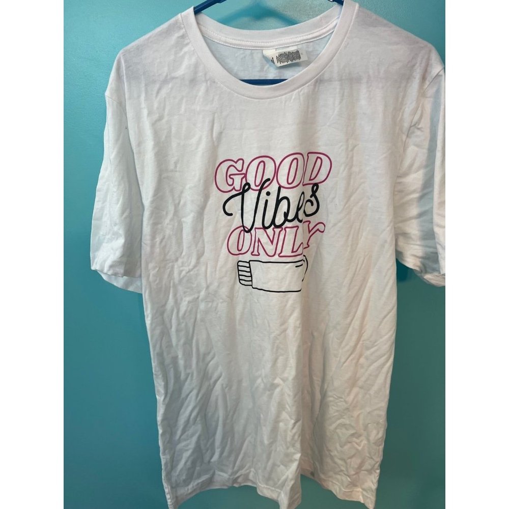 Pure Romance Good Vibes Only T Shirt Women’s Size XL
